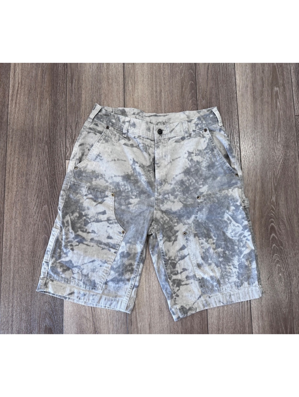 No Boundaries Men's Tie-Dye Cargo Shorts Size 32